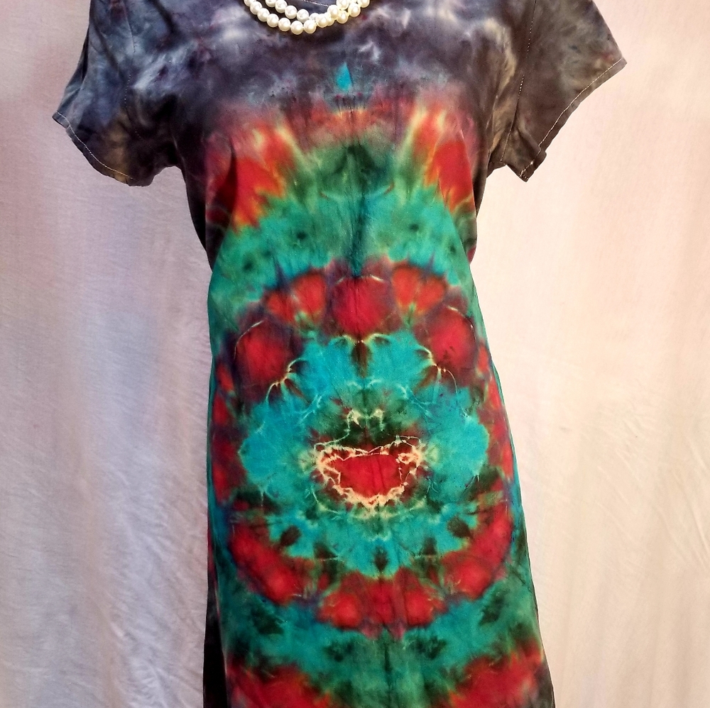 Tie dye dress (custom made)